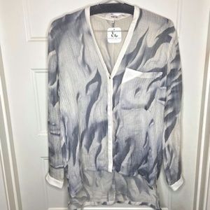 HELMUT LANG silk top size S